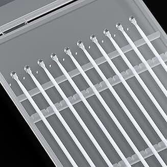 Electrostatic Plastic Lens Cleaning Swabs, 10 Pack
