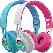 Wireless foldable kids headphones with mic