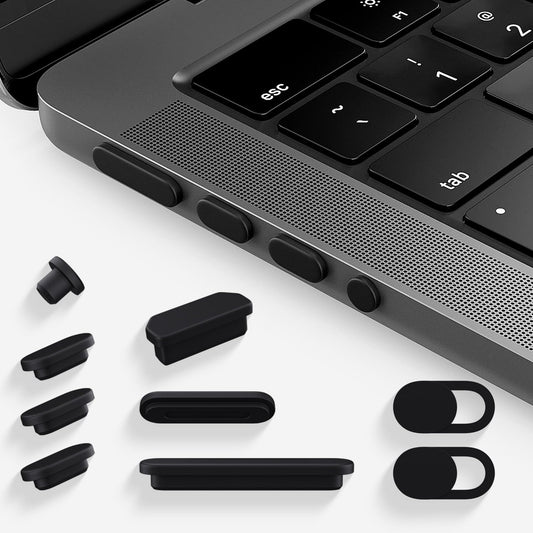7-Piece Dust Cover and Webcam Slide Set