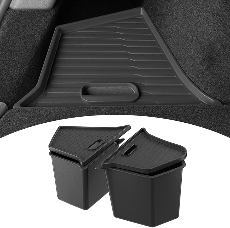 Rear Trunk Storage Bins for 2023-2024 Model Y