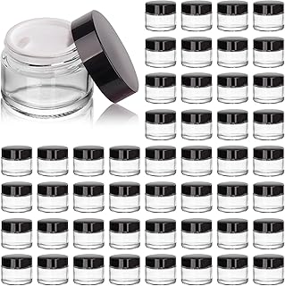 48 Pack of 2oz Glass Jars with Lids