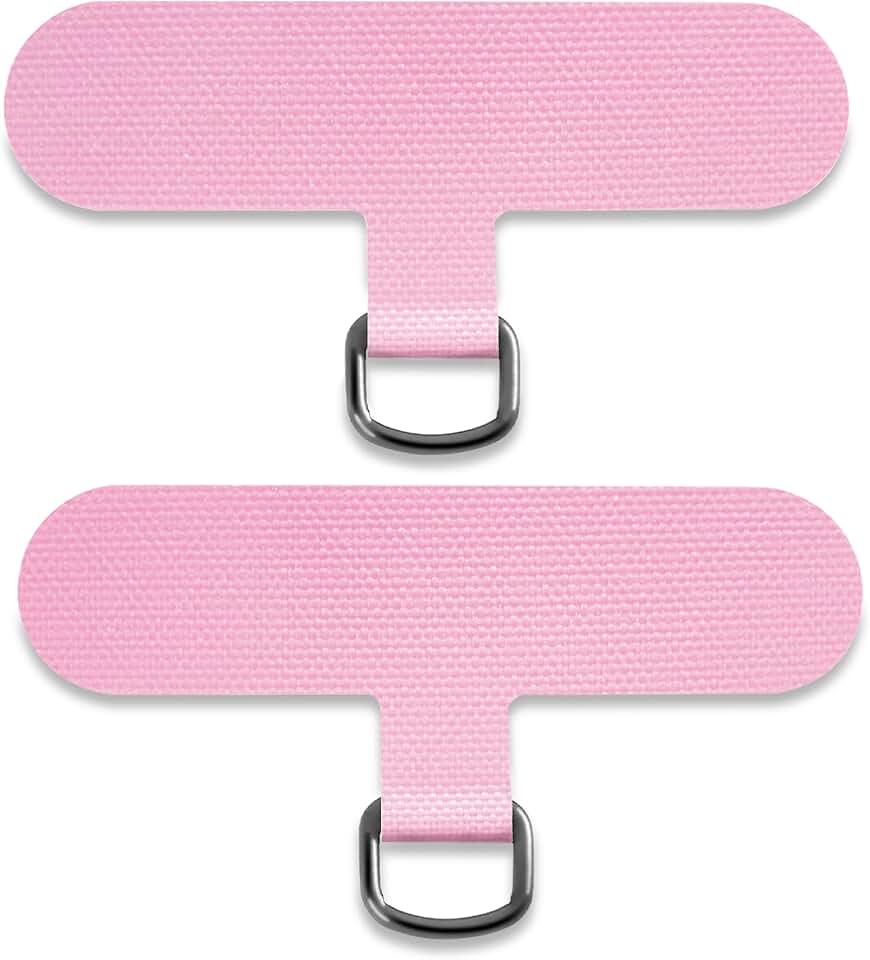 Pink Phone Tether Tab for All Phone Cases