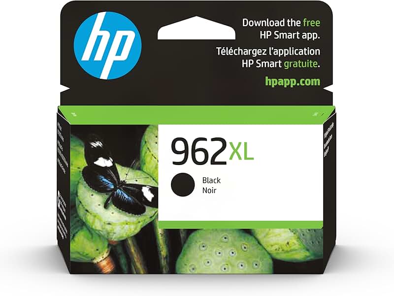 High-Yield Black Ink Cartridge for OfficeJet and Pro Printers