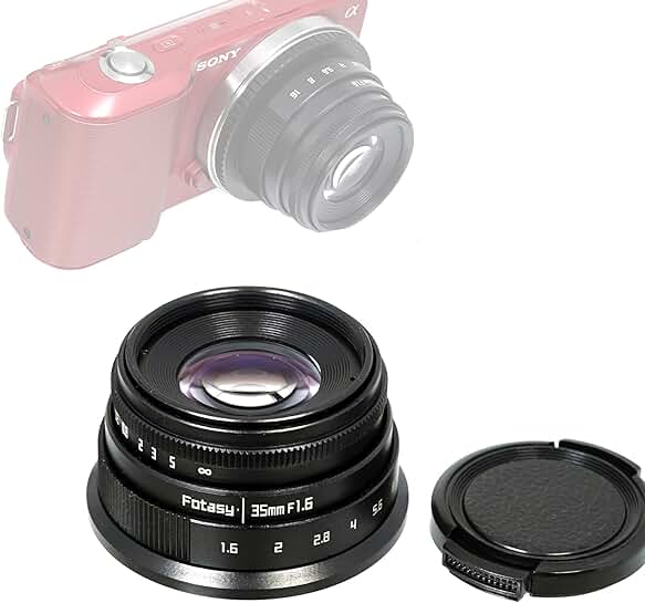 35mm F1.6 Manual Prime Lens for APS-C Cameras