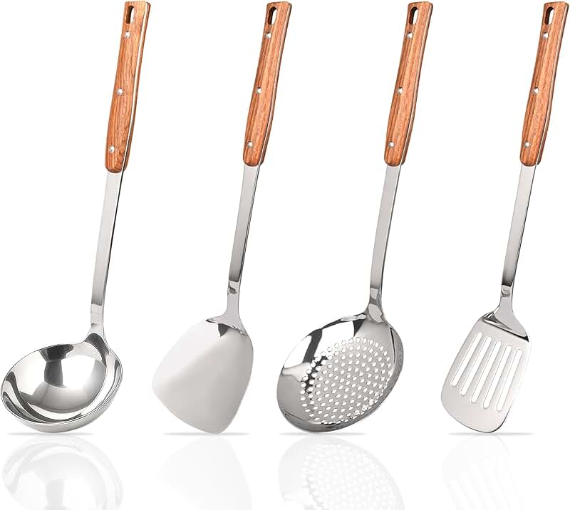 Magnetic Silicone Kitchen Utensil Set with Wall Rack