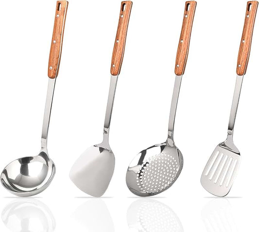 Magnetic Silicone Kitchen Utensil Set with Wall Rack