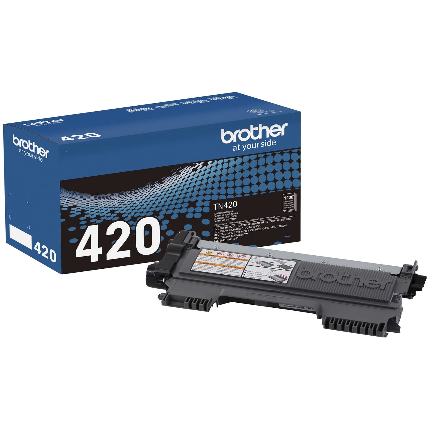 Genuine TN420 Mono Laser Toner Cartridge