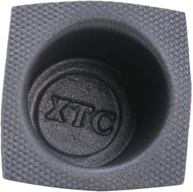 Pair of 6.5-inch round speaker baffles