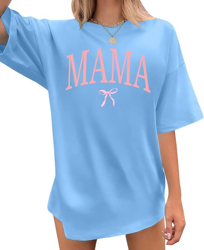 Women's Oversized Casual Summer Short Sleeve Shirt