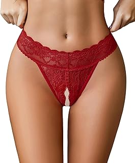 Lace Cheeky Low Rise T-Back Panties for Women