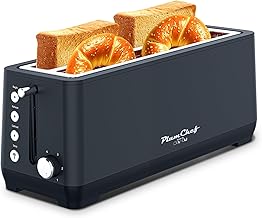 4-Slice Toaster with Wide Slots and Warming Rack