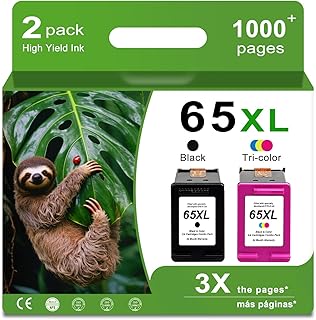 Black 65XL Ink Cartridge Replacement, 2 Pack