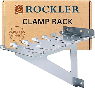 Heavy Duty Pipe Clamp Rack for Workshop Storage