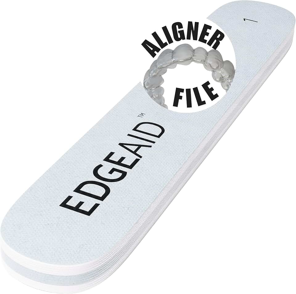 Clear Aligner Polishing File for Rough Edges
