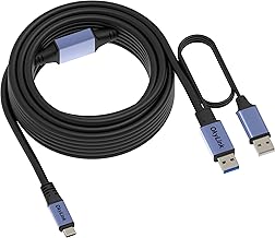 50ft USB 3.0/3.2 Gen1 A to C Data Cable