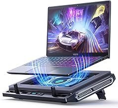 Laptop Cooling Pad with Adjustable Fan and Stand