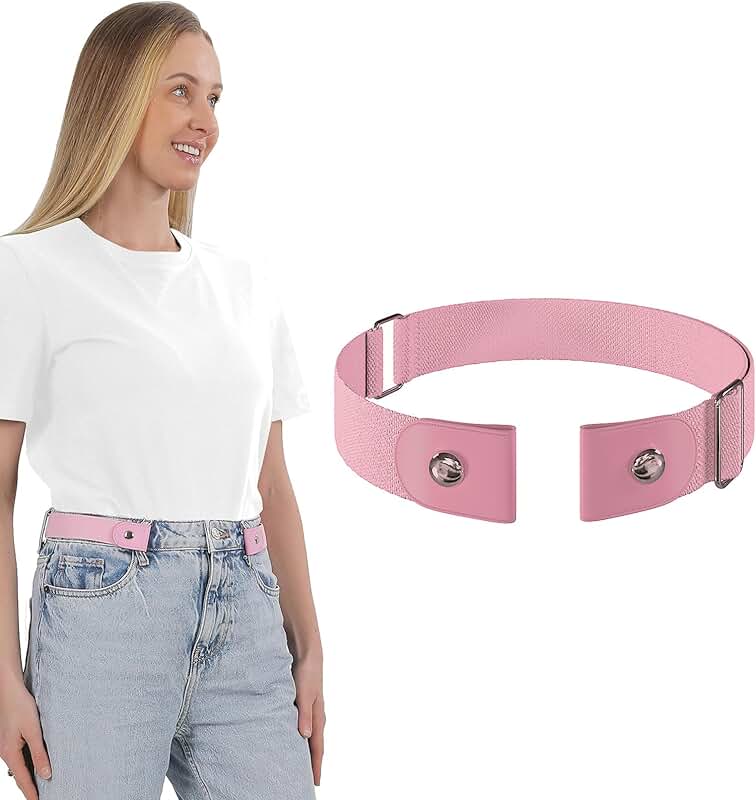 Stretch Invisible Elastic Belt for Jeans, Unisex