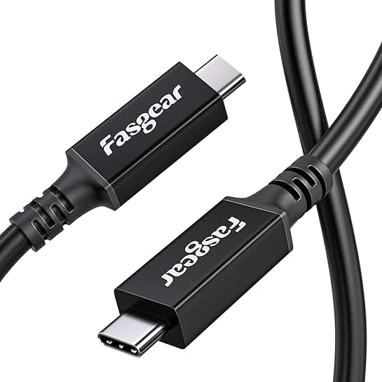 8.2ft USB-C to USB-C 40Gbps 8K Video Cable