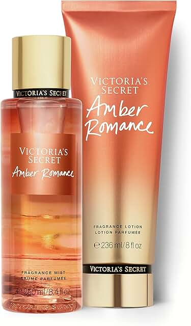 Amber Romance Mist and Lotion Set