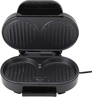 Dual Breakfast Sandwich Maker with Non-Stick Surface