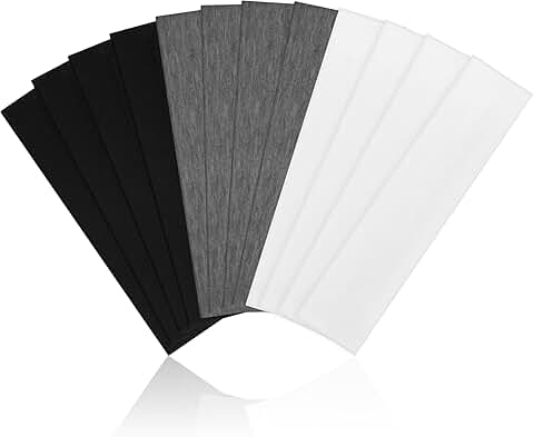 12 Pack Women's Cotton Non-Slip Hair Headbands
