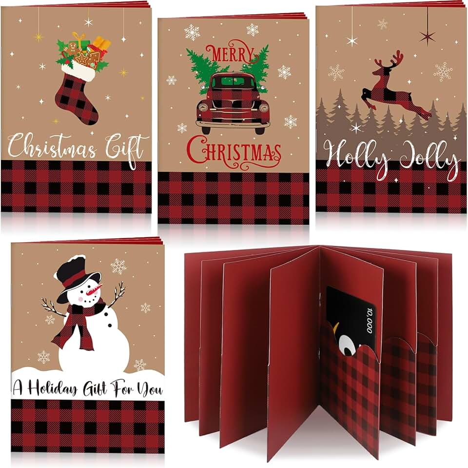 Christmas Gift Card Organizer for Family and Friends