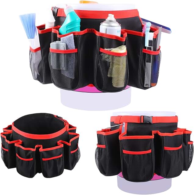 5-Gallon Bucket Cleaning Tool Organizer