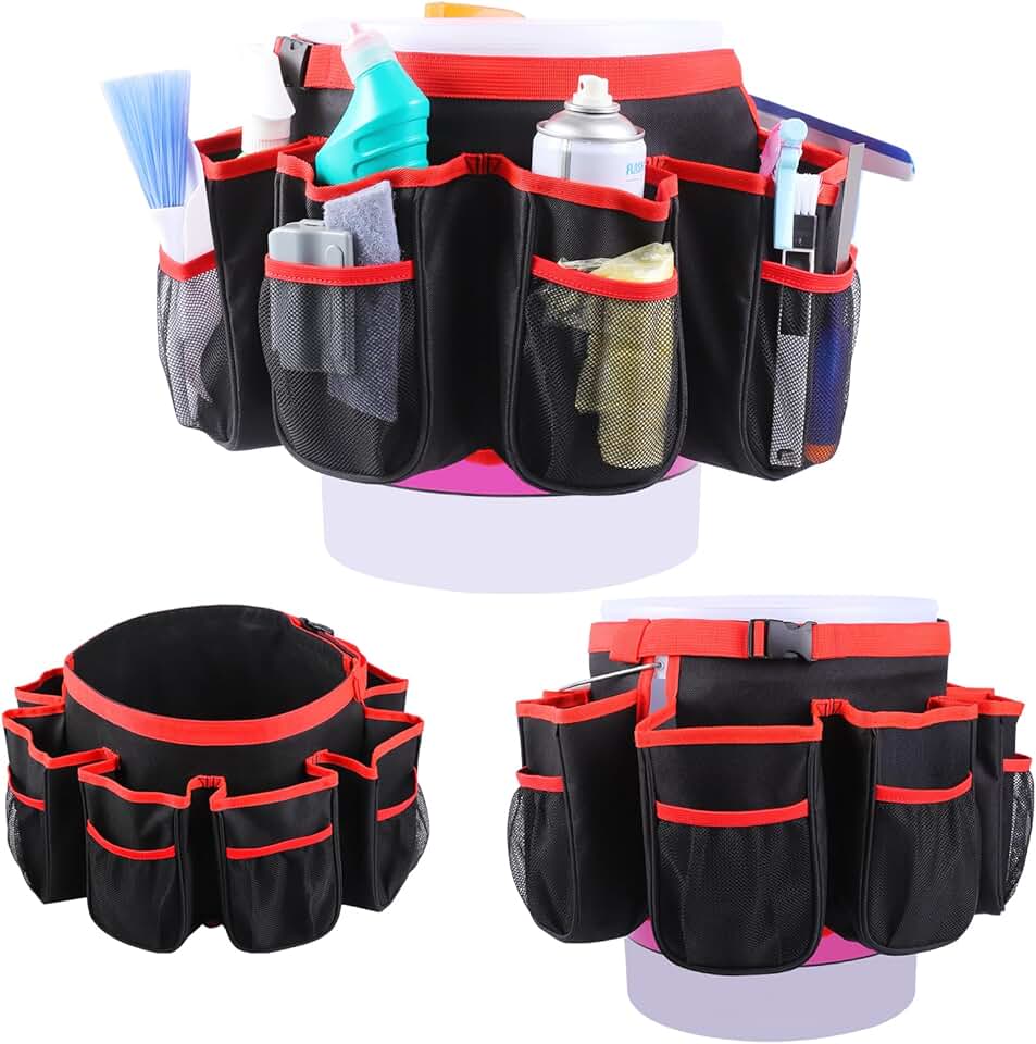 5-Gallon Bucket Cleaning Tool Organizer