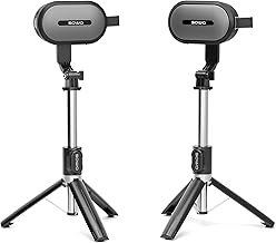 Wireless Dual Bluetooth Speakers with Adjustable Stands
