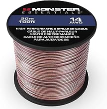 14-Gauge Copper Clad Aluminum Speaker Wire, 100 ft