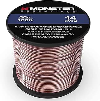 14-Gauge Copper Clad Aluminum Speaker Wire, 100 ft