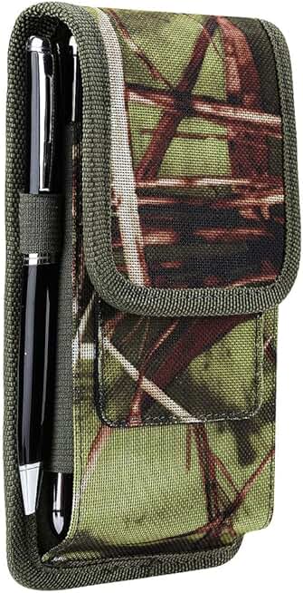Colorful Nylon Phone Holster with Card Slot for TCL K11