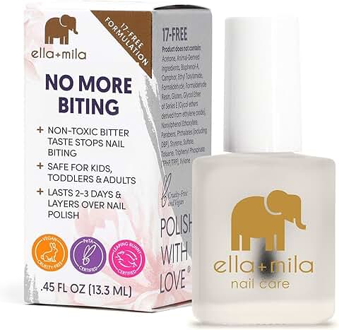 Bitter Nail Polish to Stop Biting and Thumb Sucking