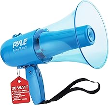 Waterproof 30W Megaphone with Siren and Music