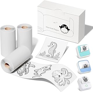 Self-Adhesive Thermal Printer Photo Paper, 57x30mm