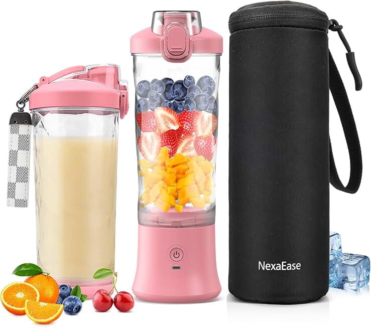 Portable 20 oz Blender for Shakes and Smoothies