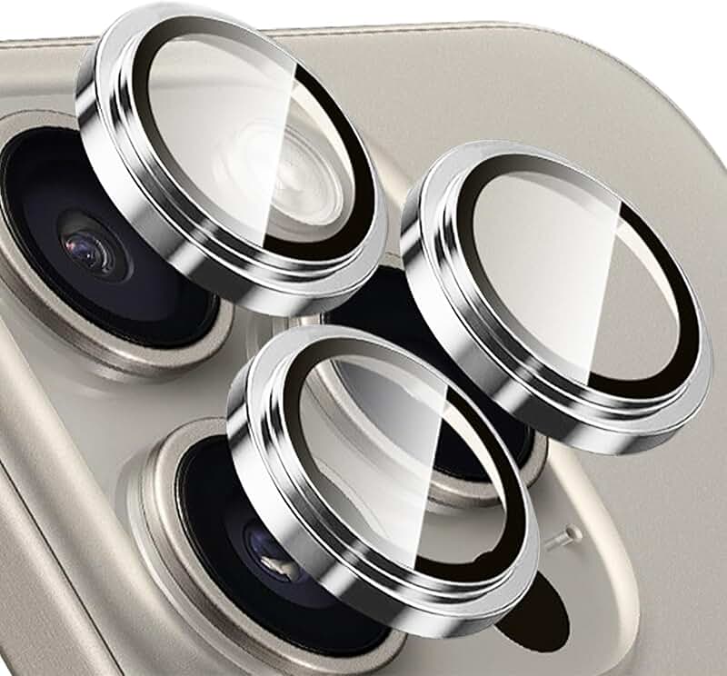 Camera lens protector for iPhone 16 Pro and Max