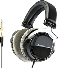 Studio Recording Headphones with 40mm Drivers and Solid Bass