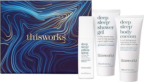 Dream to Sleep Kit with Pillow Spray, Shower Gel, and Body Cocoon
