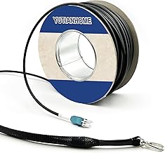 120ft Outdoor Armored 5mm OM3 Duplex Fiber Patch Cable