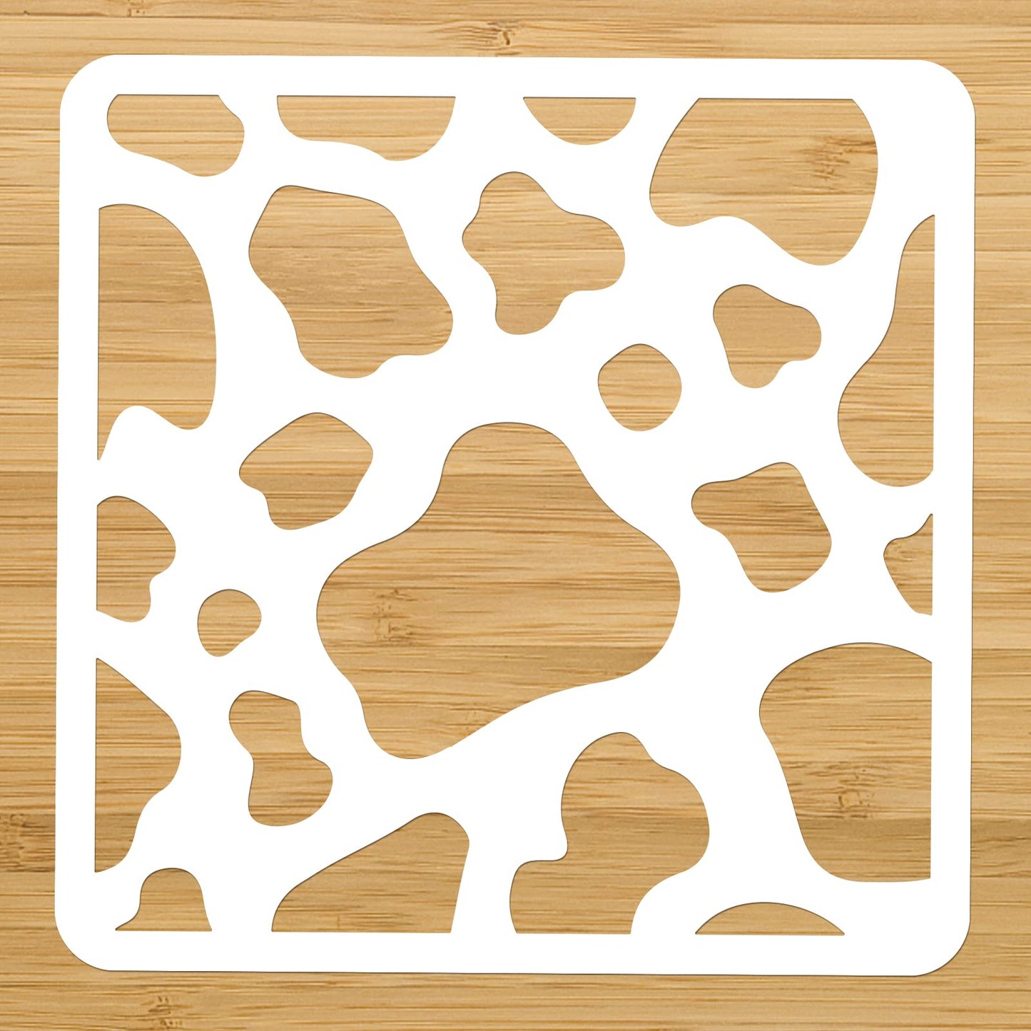 Reusable Plastic Square DIY Painting Wall 11.8x11.8 Inches