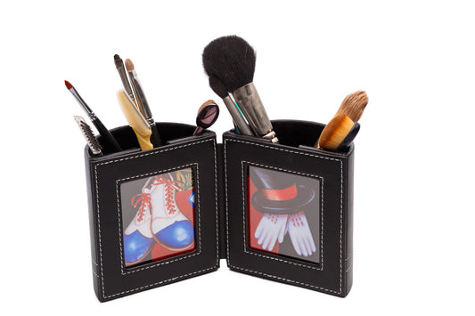 Pen and Pencil Holder with Picture Frame