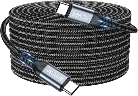 USB C to USB C Charging Cable, 6.6ft