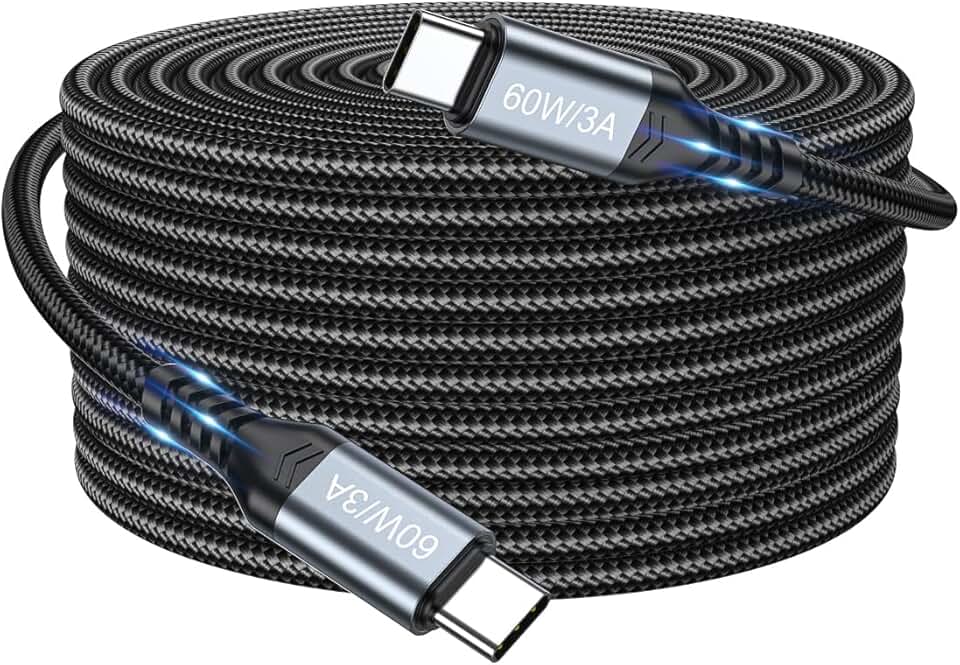 USB C to USB C Charging Cable, 6.6ft