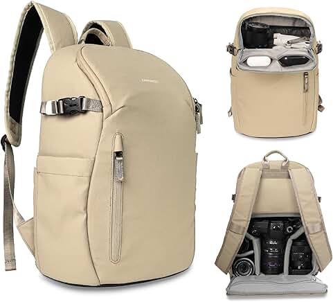 Waterproof Camera Backpack for DSLR and Mirrorless Cameras
