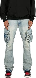 Men's Flare Denim Pants
