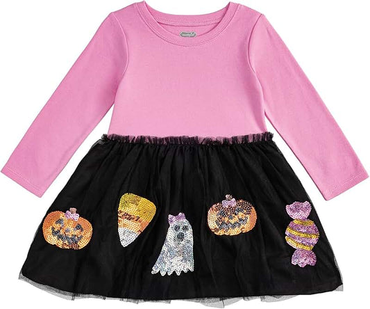 Pink Halloween Tutu Dress for Girls