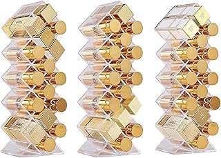 Stackable Fish-Shaped Lipstick and Lip Gloss Organizer (3 Pack)