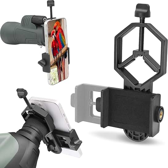 Universal Cell Phone Adapter for Optical Devices