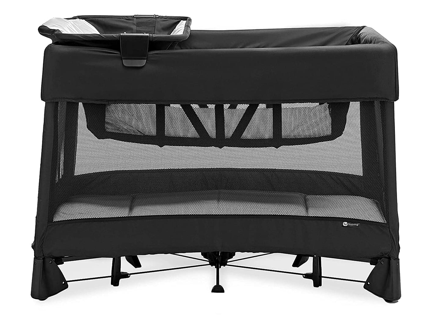 Breeze Plus Portable Playard with Removable Binet and Baby Changing Station, Easy One-Handed Setup, from The Makers of The mamaRoo